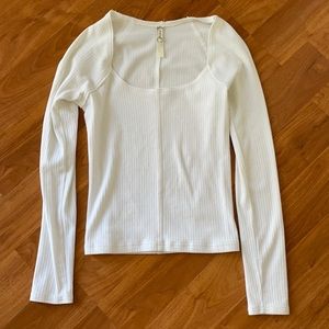 Free People Intimately White Long Sleeve
